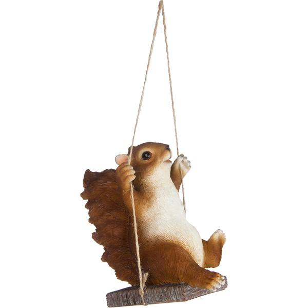 Eekhoorn op schommel