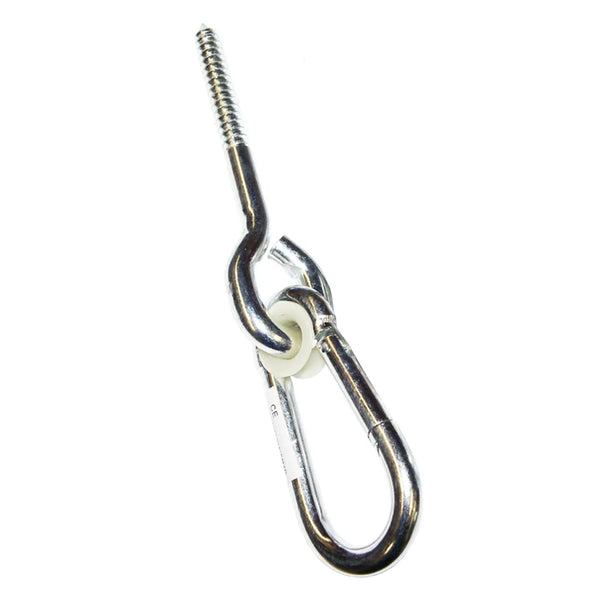 Schommelhaak met schroefdraad 220mm