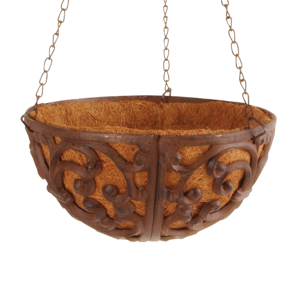 Hanging basket met cocos 25cm S