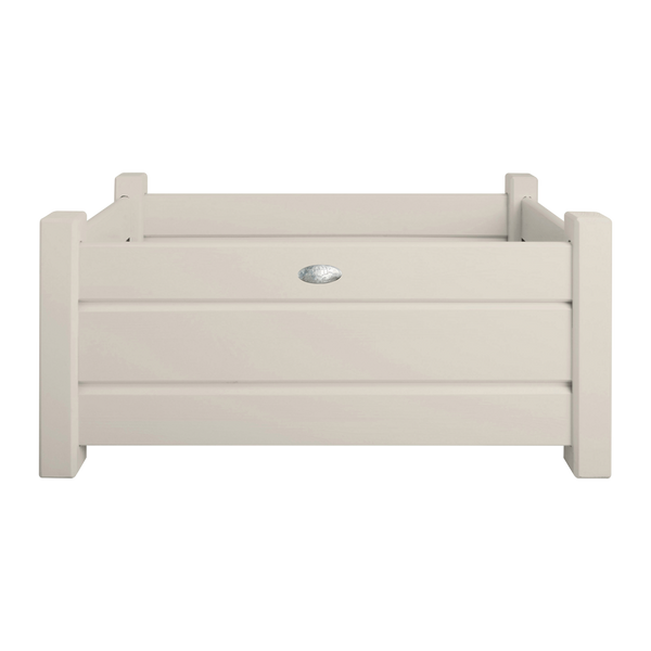 Plantenbak wit set S/L