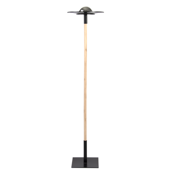 Vogelbad met waterreservoir op paal