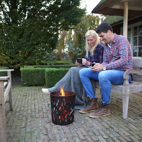 Vuurkorf Zweedse fakkel roest