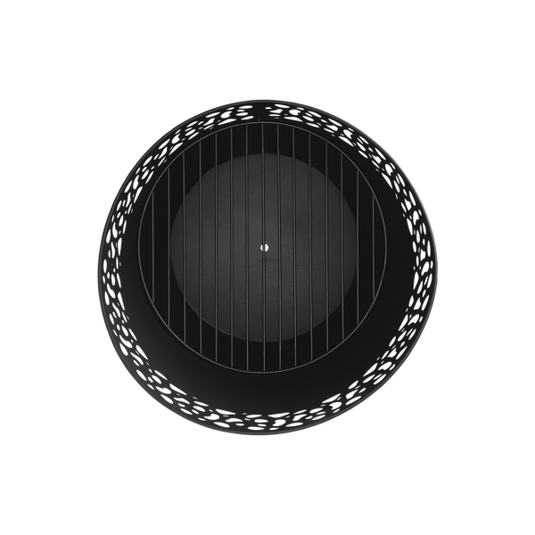Vuuremmer zwart - laser cut rondjes