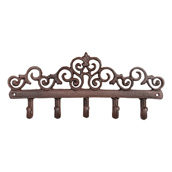 Gietijzeren hanger 5 haken