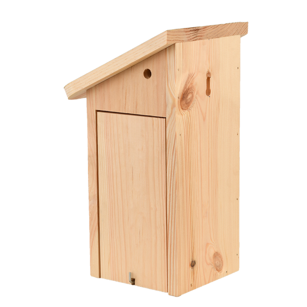 Diapositief pimpelmeesnestkast