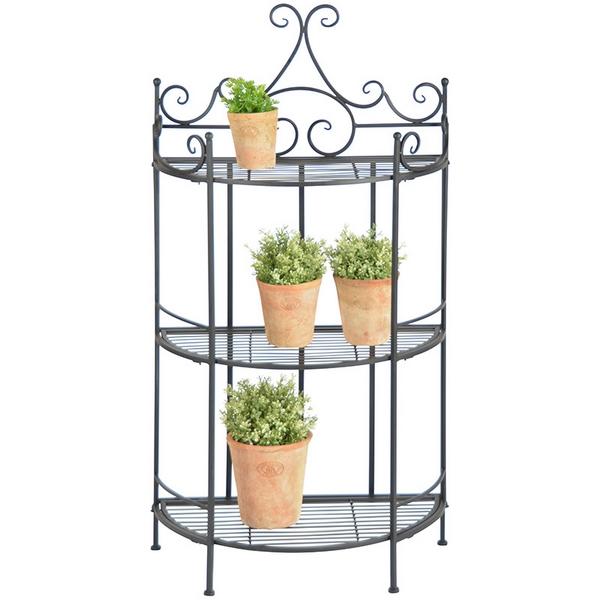 Etagere halfrond inklapbaar