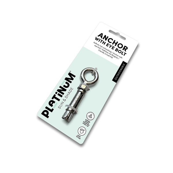 Anchor with eyebolt M8