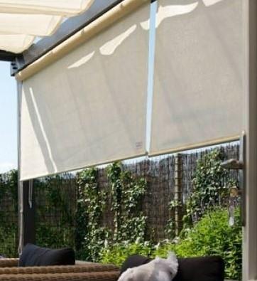 Coolfit rolgordijn gebroken wit