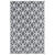 Balkontapijt grafisch beige/wit