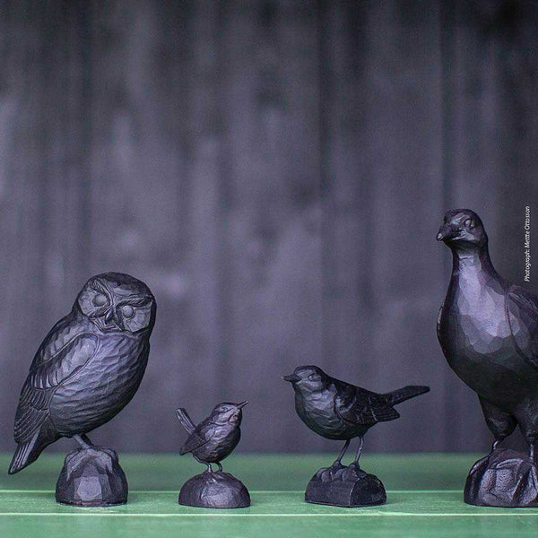 Wildlife Garden - Gietijzeren sculptuur Winterkoni