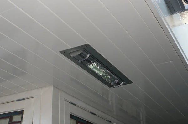 Inbouw Infrarood Terrasverwarming 2000 watt met dimmer