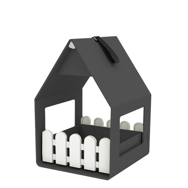 Landhaus - voederhuis antraciet