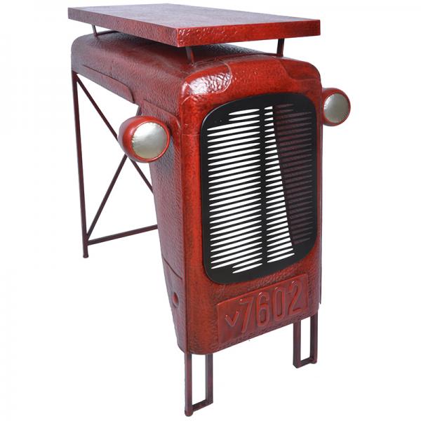 Tractor tafel rood