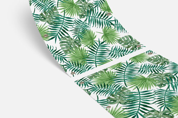 Balkondoek - Tropisch blad - dubbelzijdig