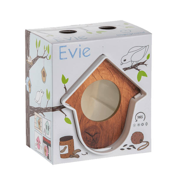 SingingFriend -Pindakaaspothouder Evie - wit