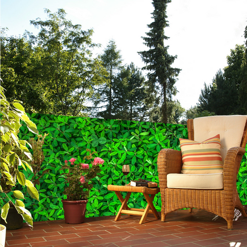Balkondoek op maat met print – Plantenwand Lars