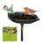 Vogelbadje gietijzer op paal
