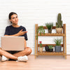 Plantenrek hout M