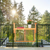 Klaptafel balkon oranje