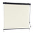Beige verticaal zonnescherm met zwengel