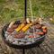 BBQ vuurschaal met driepoot