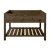 Bruin houten kweektafel XXL