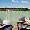 Balkonscherm kunststof saliegroen 300x90cm