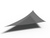 Shade sails Coolfit Driehoek 90° black
