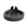 Vogelbad terrazzo rond