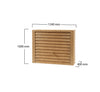 WOODY regenton 350 lt licht