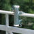 Parasolhouder wand type H verzinkt diam. 2,5cm