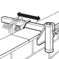 Parasolhouder wand type M antraciet diam. 2,5cm