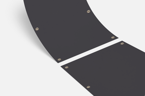 Balkondoek op maat – Premium mat antraciet