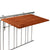 Balkontafel Bamboe 50x80 CM