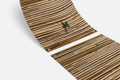 Balkondoek - Bamboe print dubbelzijdig