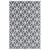 Balkontapijt grafisch beige/wit