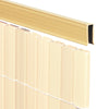Balkonscherm kunststof bamboe 300x90cm